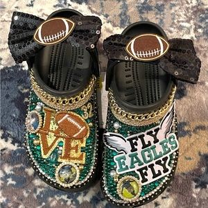 Custom bling Crocs
